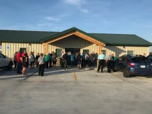 front view of the new Iowa Park branch